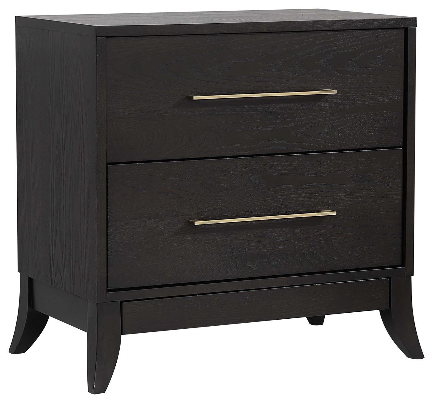 New Classic Logan Square 2-Drawer Nightstand | Furniture Superstore - Rochester, MN | Nightstands